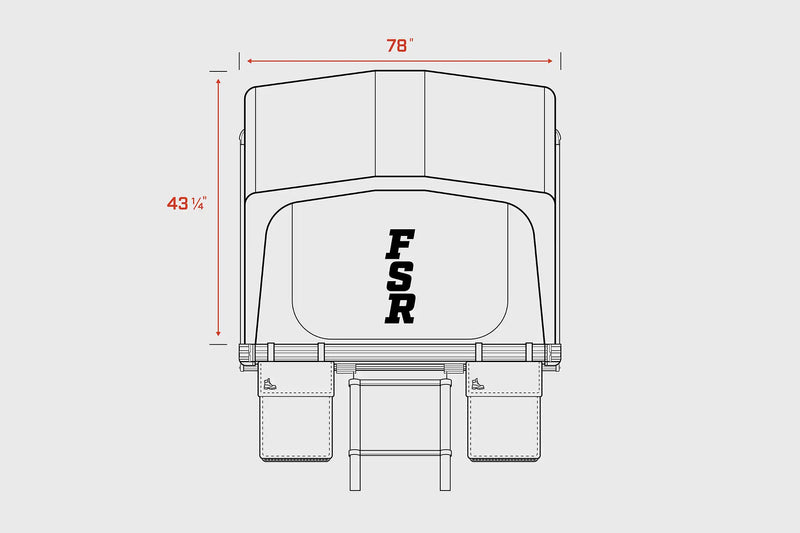 Freespirit Recreation Nova King - Rooftop Tent