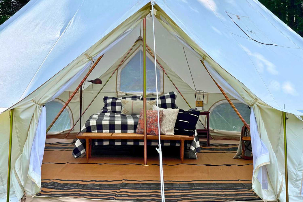 Life InTents 19' (6M) Zephyr™ Tent Cabin | Canvas Bell Tent