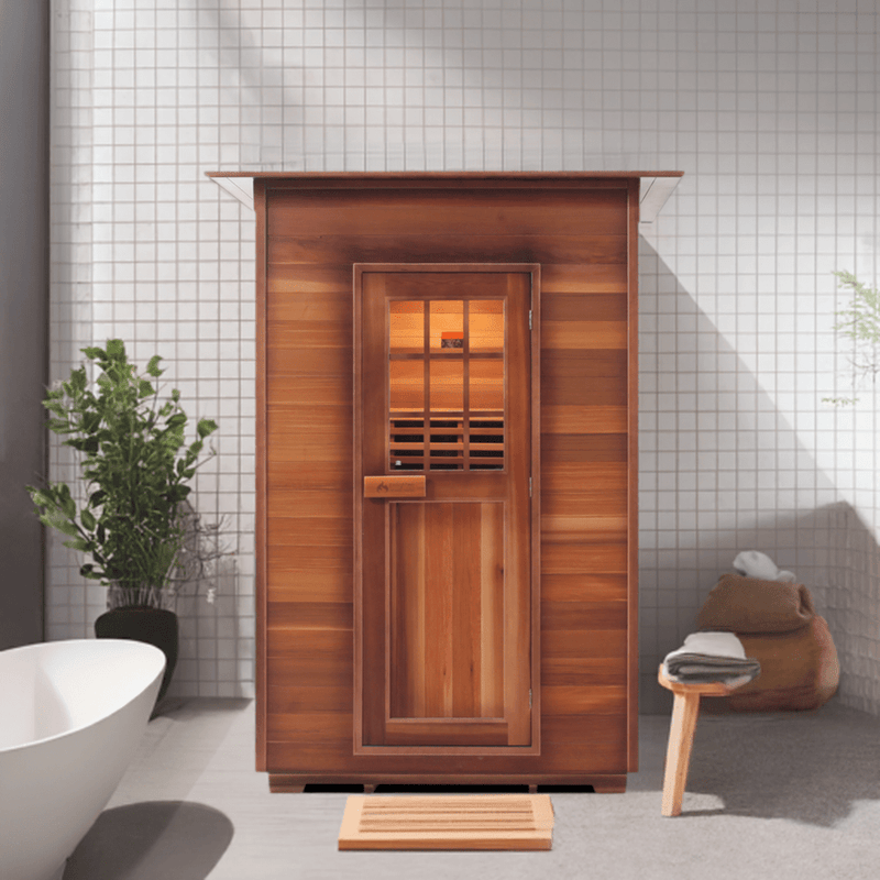 Enlighten SaunaTerra MoonLight 2 Dry Traditional Indoor Sauna | 2 Persons