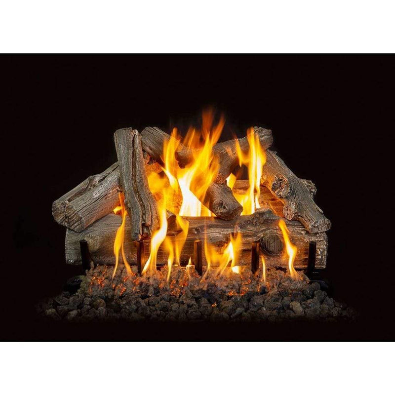 Grand Canyon 18" to 42" Western Driftwood Vented See-Through Gas Logs