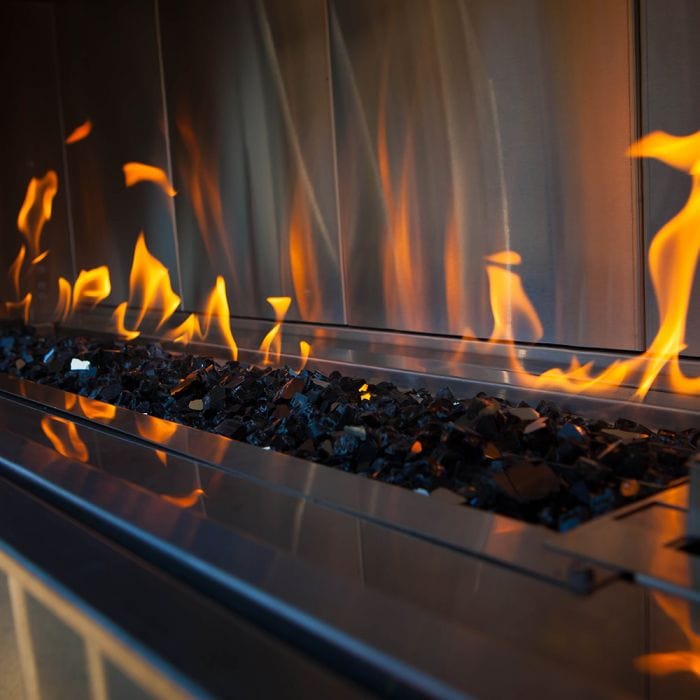 Firegear 10-Pound Reflective Fireglass