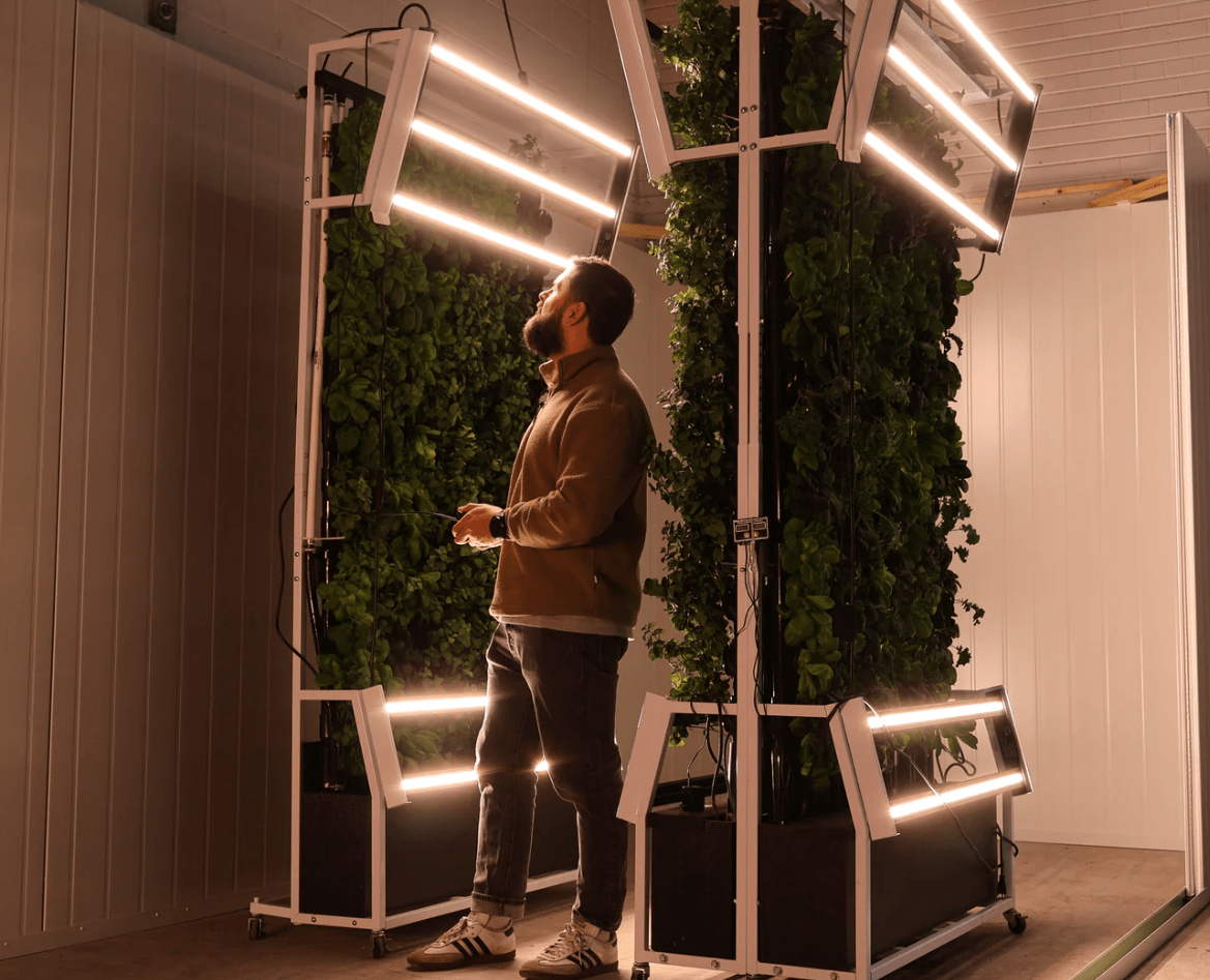 Just Vertical Free Standing Grow Rack