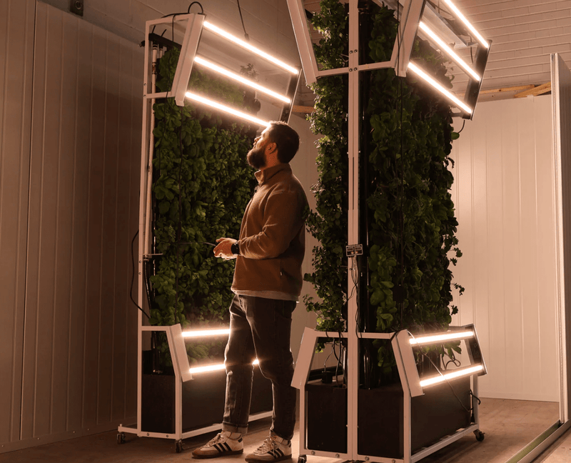 Just Vertical Free Standing Grow Rack