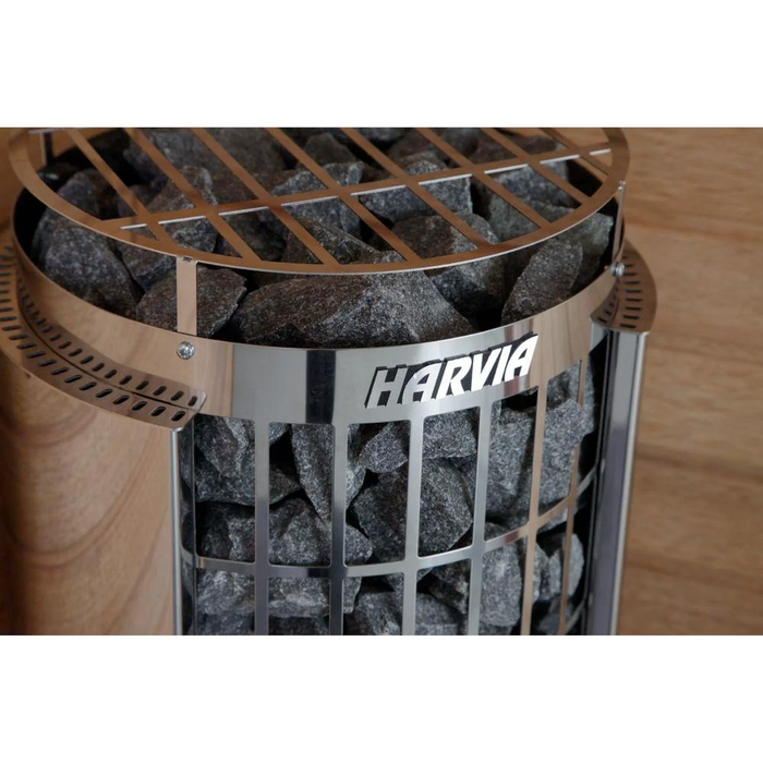 Harvia Cilindro PC90E 9kW 240V 1PH Stainless Steel Sauna Heater