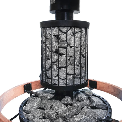 Harvia Legend 150 SS WH Pkg 16.0kW Wood-Burning Sauna Stove Package