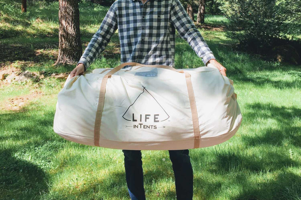 Life InTents 19' (6M) Zephyr™ Tent Cabin | Canvas Bell Tent