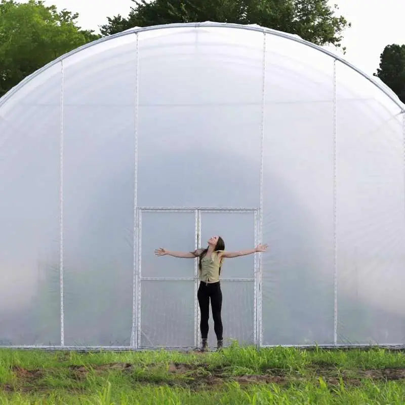 Bootstrap Farmer 30' Round All-Metal Hoop Greenhouse Kit
