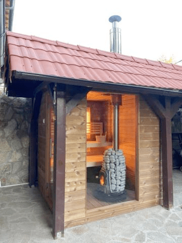 Huum Thru-Ceiling Chimney Kit