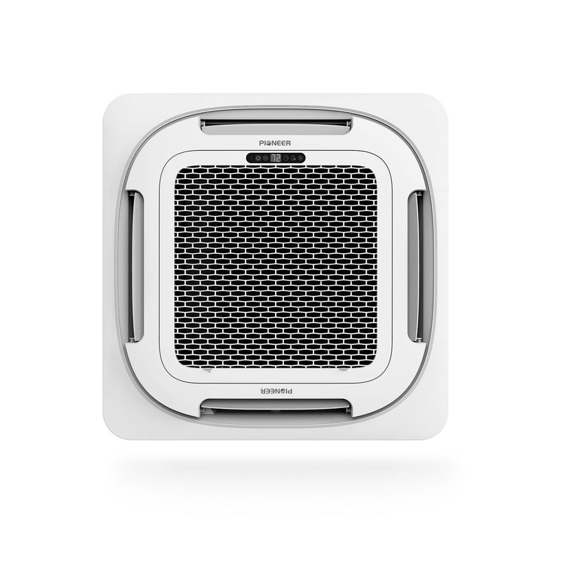 Pioneer® Quantum Ultra™ 18,000 BTU 20.5 SEER2 230V Ceiling Cassette Ductless Mini-Split Air Conditioner Inverter Heat Pump Full Set