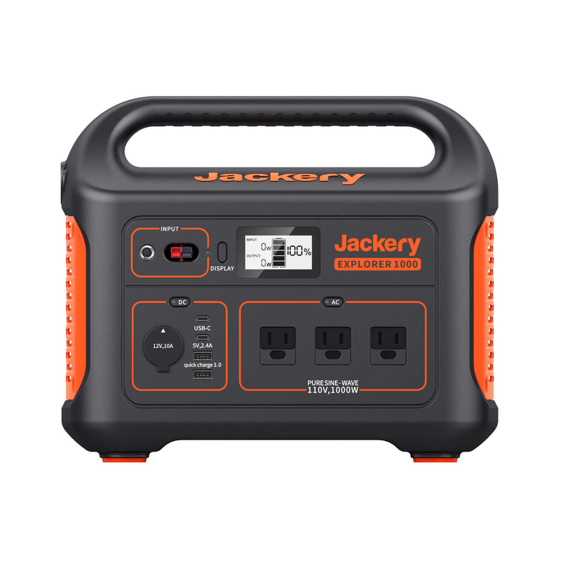 Jackery Explorer 1000 v2 Portable Power Station Solar Generator