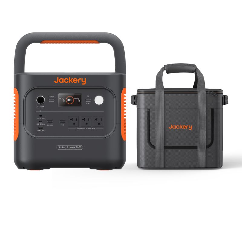 Jackery Explorer 2000 v2 Portable Power Station Solar Generator (2200W | 2042Wh)