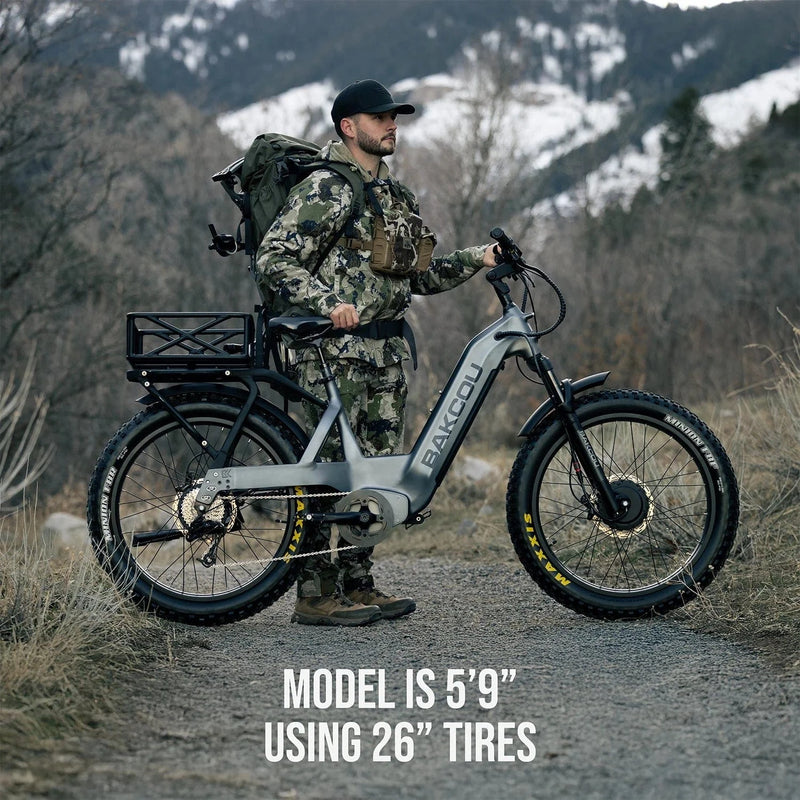 Bakcou Kodiak AWD SD 26 (2025 Model) Electric Bike