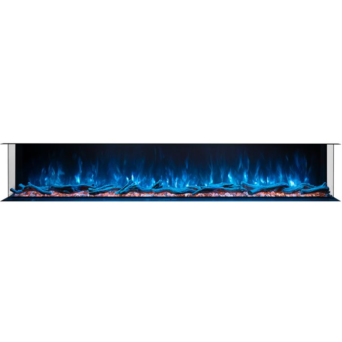 Modern Flames LANDSCAPE PRO MULTI 120" Multi-Sided Built-In Electric Fireplace (11.5" Deep - 120" x 16" Viewing)