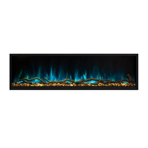 Modern Flames LANDSCAPE PRO SLIM 56" Built-In Electric Fireplace (5.5" Deep - 56" x 14" Viewing)