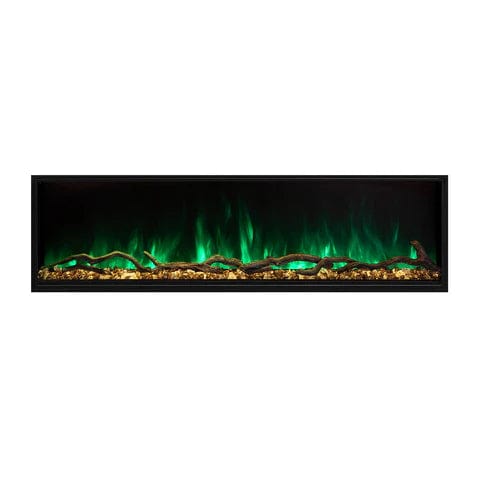 Modern Flames LANDSCAPE PRO SLIM 56" Built-In Electric Fireplace (5.5" Deep - 56" x 14" Viewing)