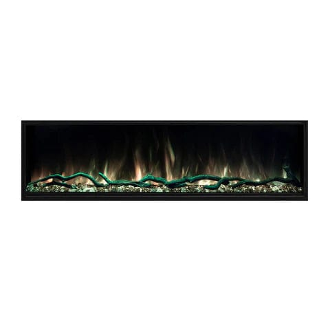 Modern Flames LANDSCAPE PRO SLIM 56" Built-In Electric Fireplace (5.5" Deep - 56" x 14" Viewing)