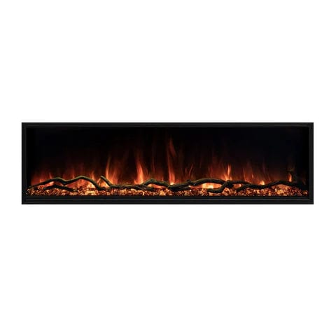 Modern Flames LANDSCAPE PRO SLIM 56" Built-In Electric Fireplace (5.5" Deep - 56" x 14" Viewing)