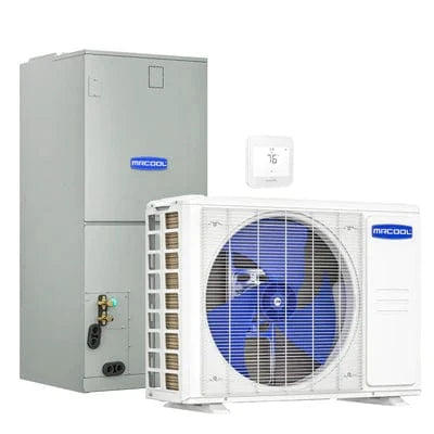 MRCOOL VersaPro Central Split System with 30K BTU, 2.5 Ton, 17 SEER2, Heat Pump Condenser and Ducted Air Handler (MVP-30-HP-230A00-O)