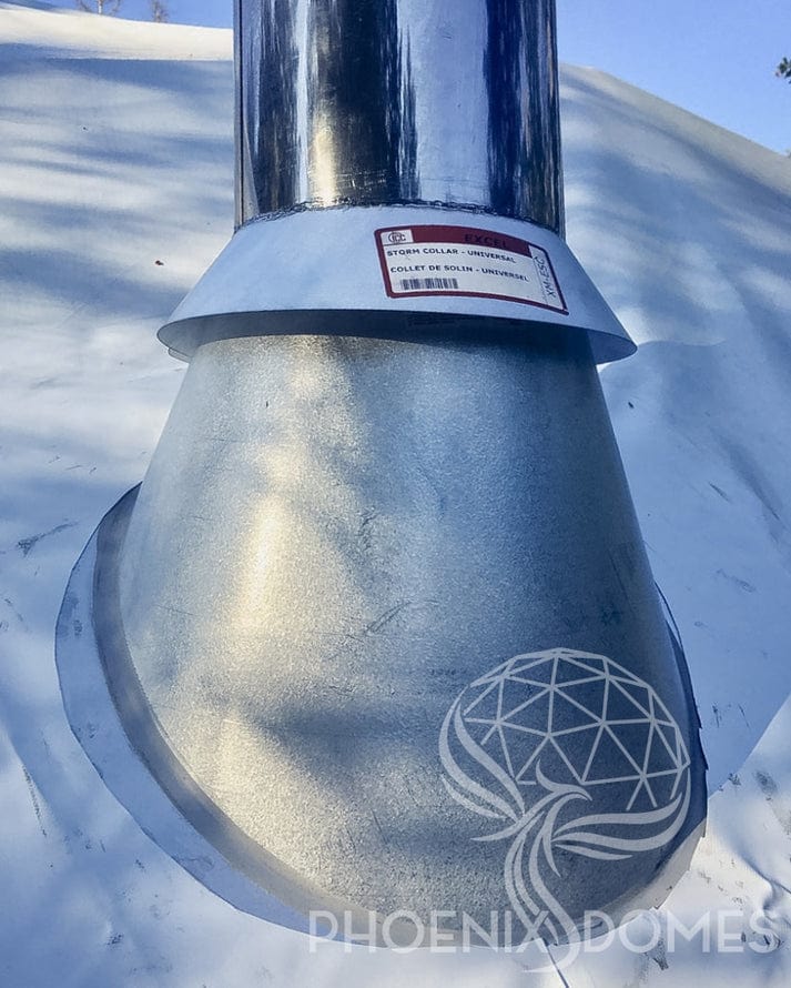 Phoenix Domes Metal Chimney Flashing Kit