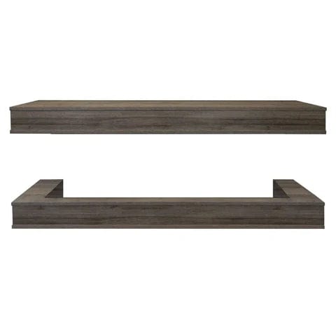Modern Flames Driftwood Grey Finish Premium Wall Mounted Cabinet for Landscape Pro Multi (LPM-6816)