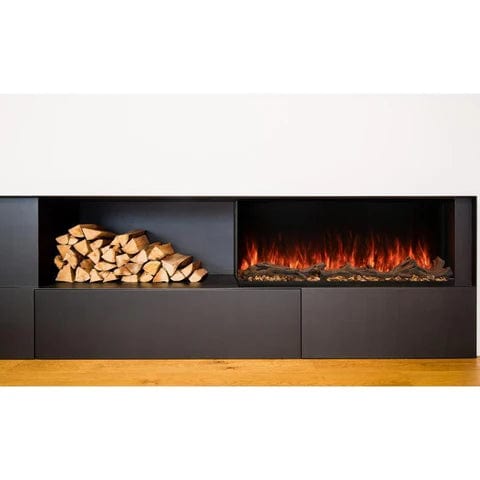 Modern Flames LANDSCAPE PRO MULTI 80" Multi-Sided Built-In Electric Fireplace (11.5" Deep - 80" x 16" Viewing)