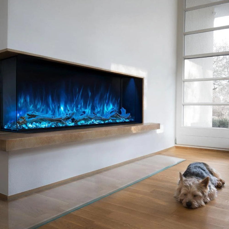 Modern Flames LANDSCAPE PRO MULTI 56" Multi-Sided Built-In Electric Fireplace (11.5" Deep - 56" x 16" Viewing)