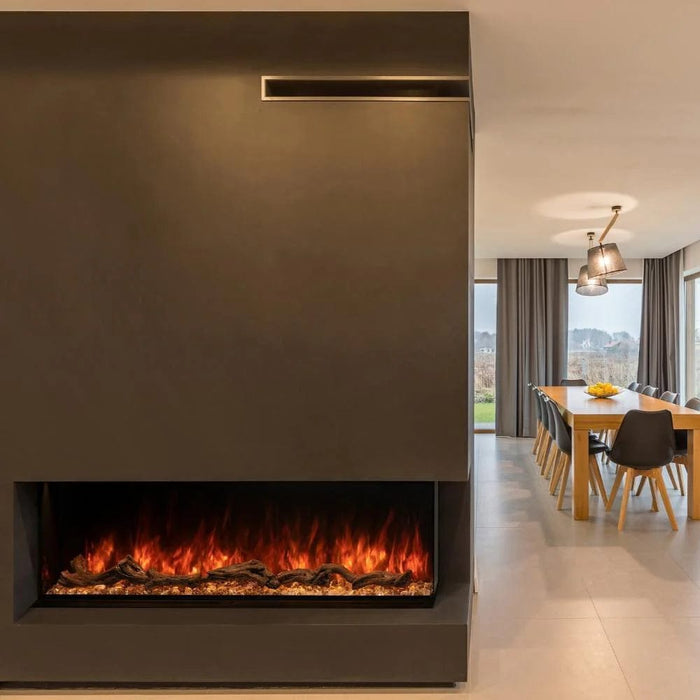 Modern Flames LANDSCAPE PRO MULTI 56" Multi-Sided Built-In Electric Fireplace (11.5" Deep - 56" x 16" Viewing)