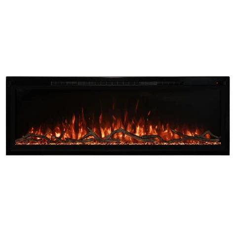 Modern Flames SPECTRUM SLIMLINE 74" Wall Mount/Recessed Electric Fireplace (4" Deep - 70" x 12" Viewing)