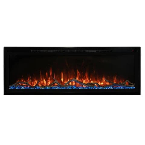 Modern Flames SPECTRUM SLIMLINE 74" Wall Mount/Recessed Electric Fireplace (4" Deep - 70" x 12" Viewing)