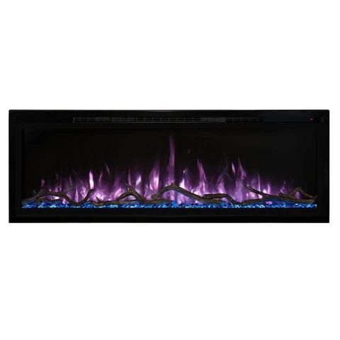 Modern Flames SPECTRUM SLIMLINE 74" Wall Mount/Recessed Electric Fireplace (4" Deep - 70" x 12" Viewing)