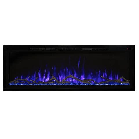Modern Flames SPECTRUM SLIMLINE 74" Wall Mount/Recessed Electric Fireplace (4" Deep - 70" x 12" Viewing)