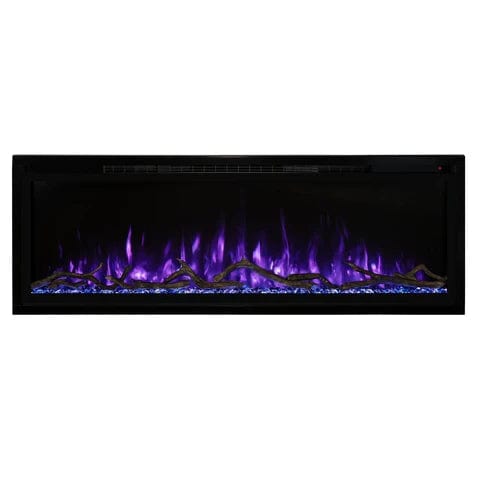 Modern Flames SPECTRUM SLIMLINE 74" Wall Mount/Recessed Electric Fireplace (4" Deep - 70" x 12" Viewing)