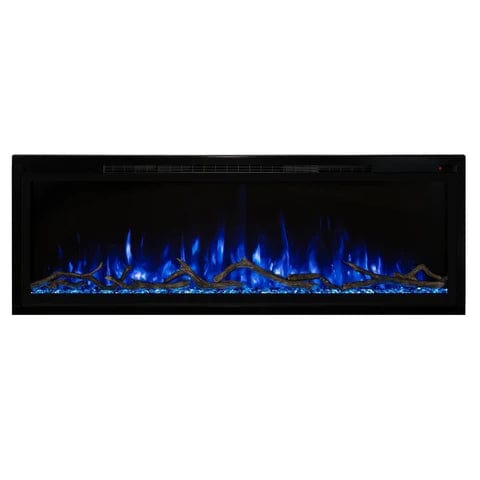 Modern Flames SPECTRUM SLIMLINE 74" Wall Mount/Recessed Electric Fireplace (4" Deep - 70" x 12" Viewing)