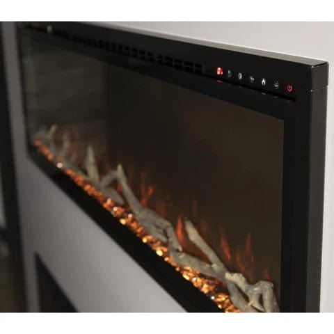 Modern Flames SPECTRUM SLIMLINE 74" Wall Mount/Recessed Electric Fireplace (4" Deep - 70" x 12" Viewing)