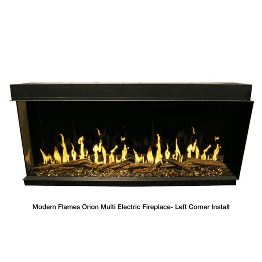 Modern Flames ORION MULTI 100" Heliovision Electric Fireplace (9" Deep - 18" Viewing)