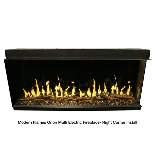 Modern Flames ORION MULTI 100" Heliovision Electric Fireplace (9" Deep - 18" Viewing)
