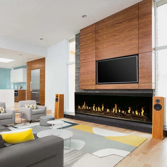 Modern Flames ORION MULTI 100" Heliovision Electric Fireplace (9" Deep - 18" Viewing)