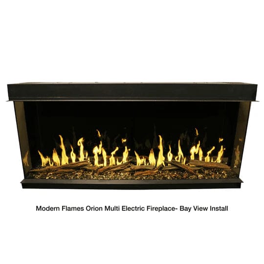 Modern Flames ORION MULTI 100" Heliovision Electric Fireplace (9" Deep - 18" Viewing)