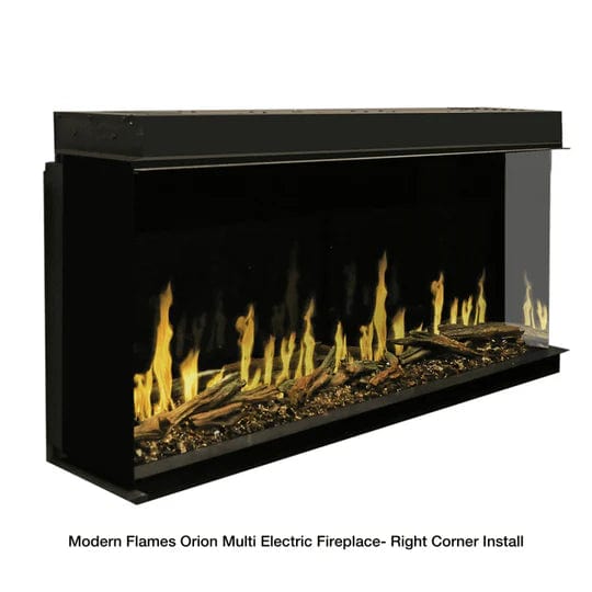 Modern Flames ORION MULTI 100" Heliovision Electric Fireplace (9" Deep - 18" Viewing)