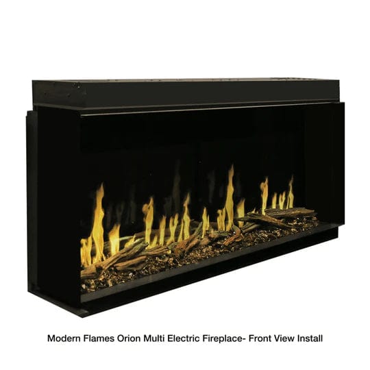 Modern Flames ORION MULTI 100" Heliovision Electric Fireplace (9" Deep - 18" Viewing)