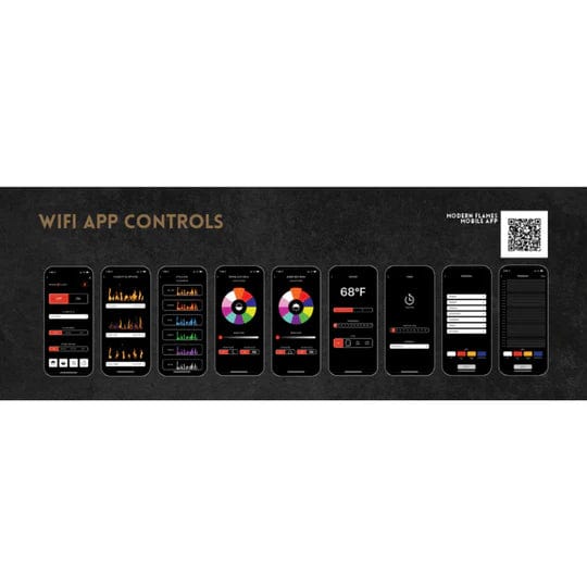 Modern Flames ORION MULTI 100" Heliovision Electric Fireplace (9" Deep - 18" Viewing)