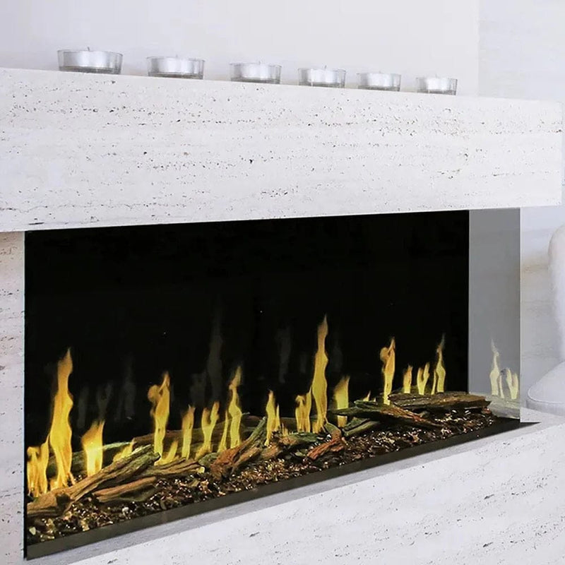 Modern Flames ORION MULTI 120" Heliovision Electric Fireplace (9" Deep - 18" Viewing)