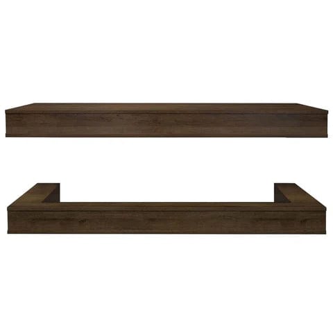 Modern Flames Weathers Walnut Finish Premium Wall Mounted Cabinet for Landscape Pro Multi (LPM-6816)