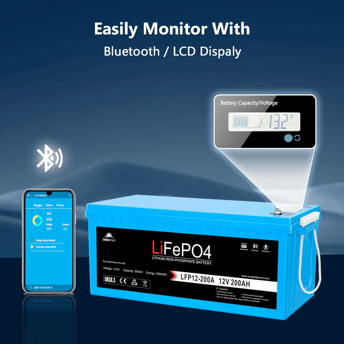 monitoring 12v 200ah