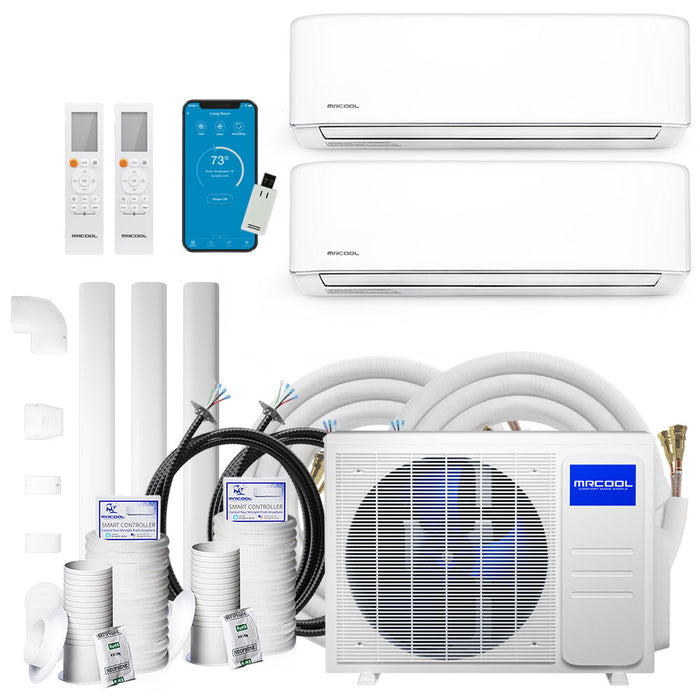 DIY 4th Gen Kit with condenser, air handler, and smart controller