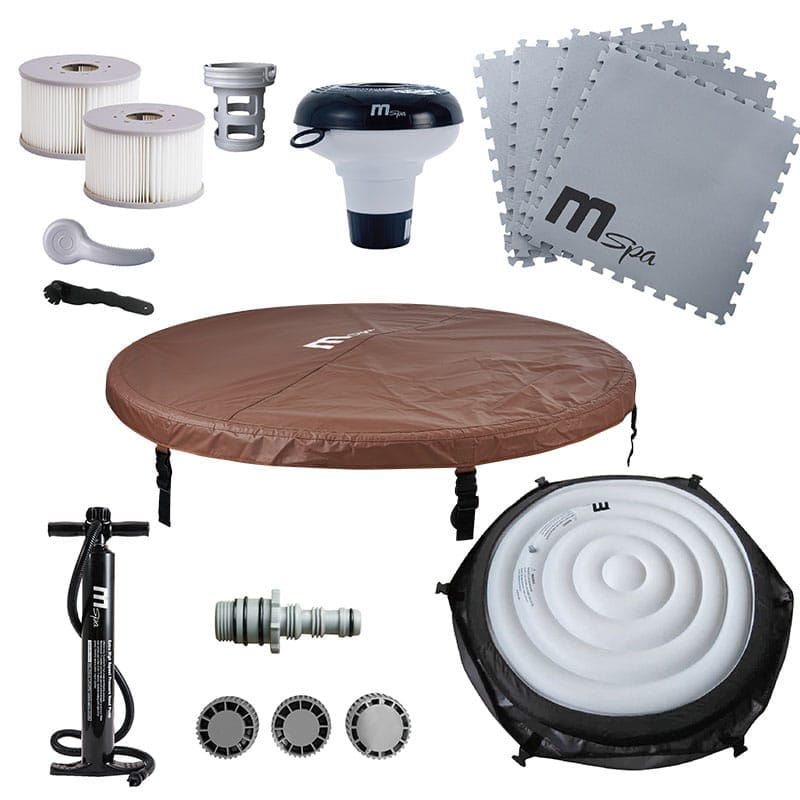 Accessories included with Mspa Duet