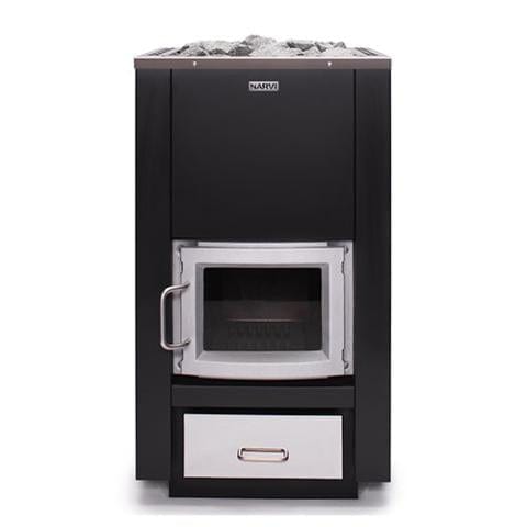 Narvi 30/50 Wood-Burning Sauna Stove, Up to 50kW
