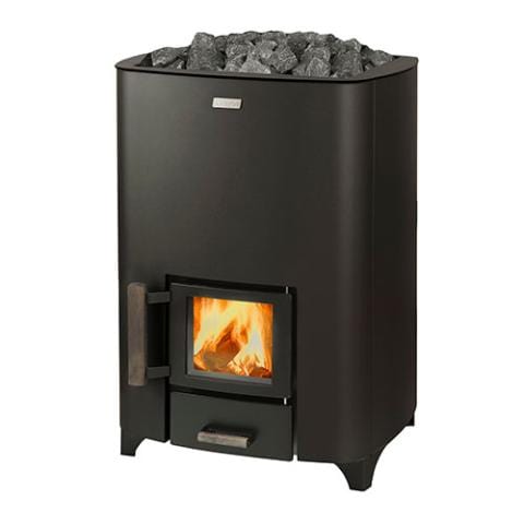 Narvi NC 16 Black, 17kW Wood-Burning Sauna Stove