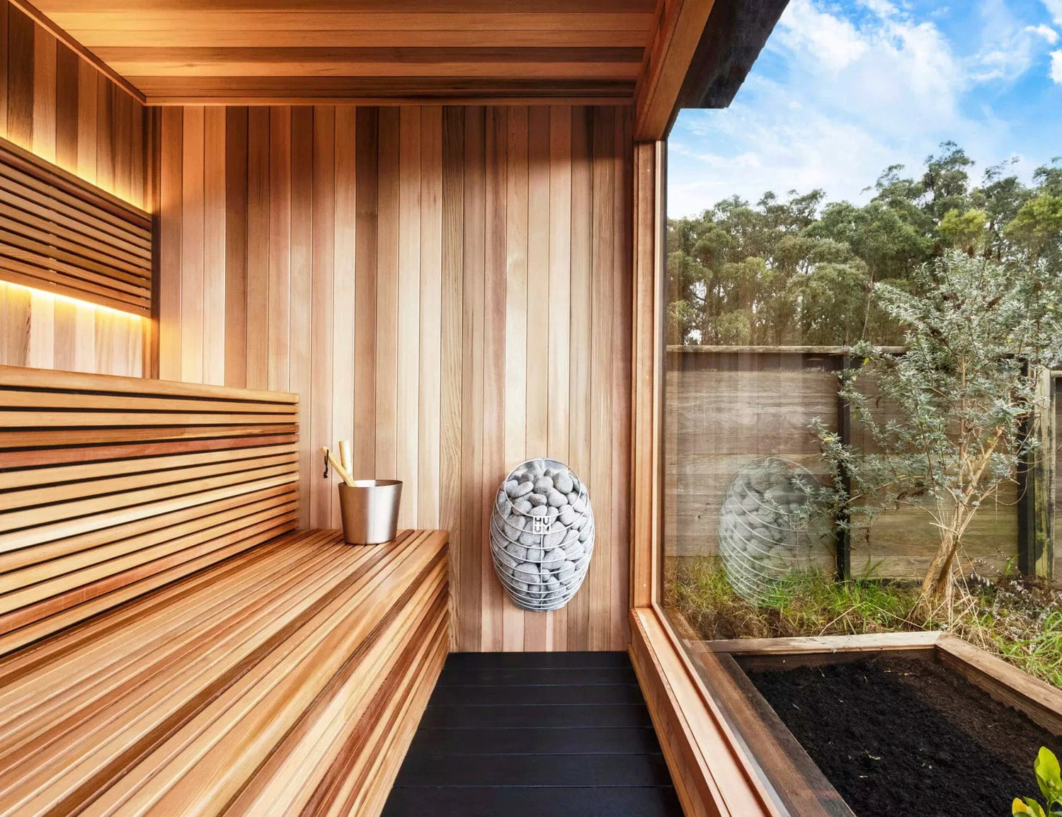Nature-Inspired Sauna Heaters