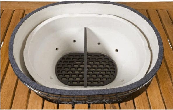 Primo Cast Iron Firebox Divider For Oval XL